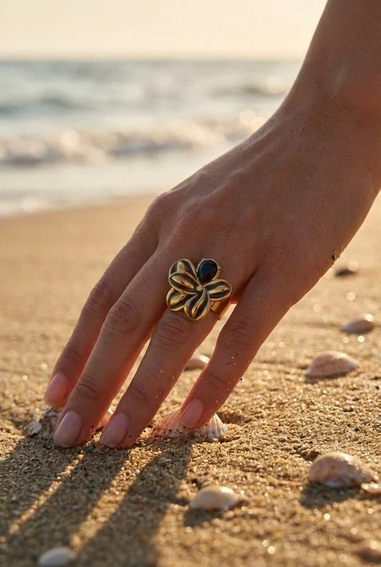 Bague ajustable en acier inoxydable 3