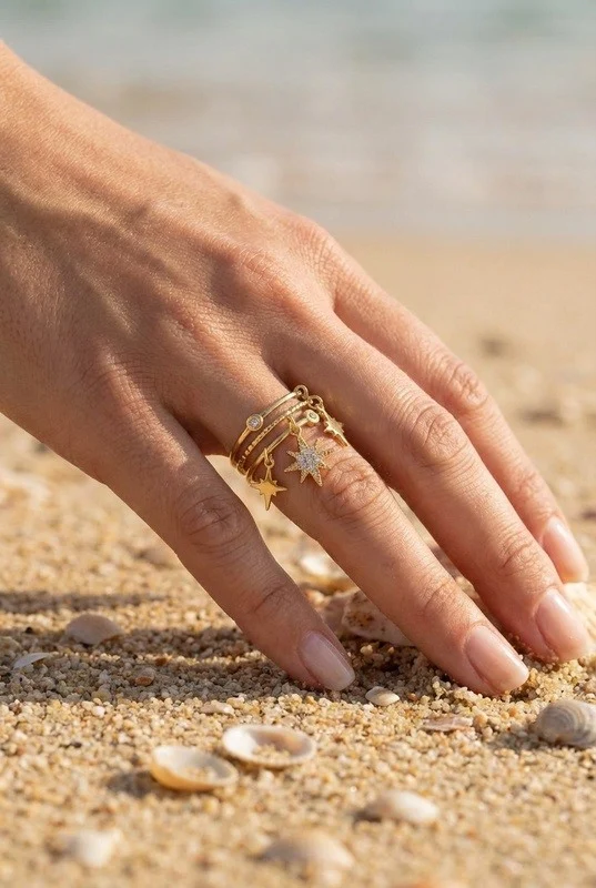 Adjustable stainless steel ring 2