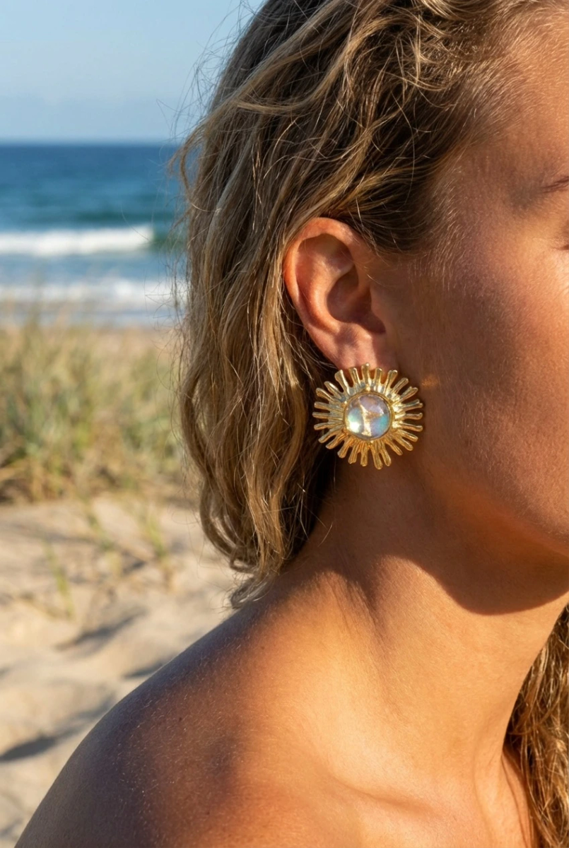 Boucles d'oreilles en acier inoxydable
