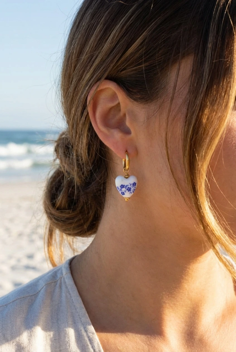 Boucles d'oreilles en acier inoxydable