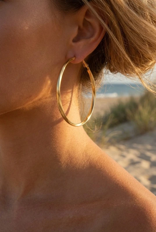 Boucles d'oreilles en acier inoxydable 2