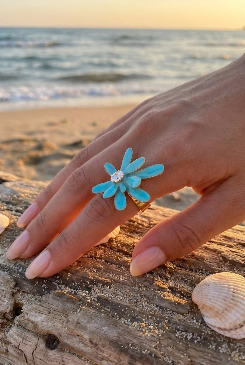 Bague ajustable en acier inoxydable 2