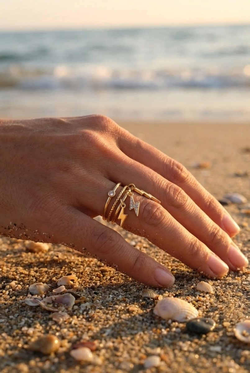 Adjustable stainless steel ring 2