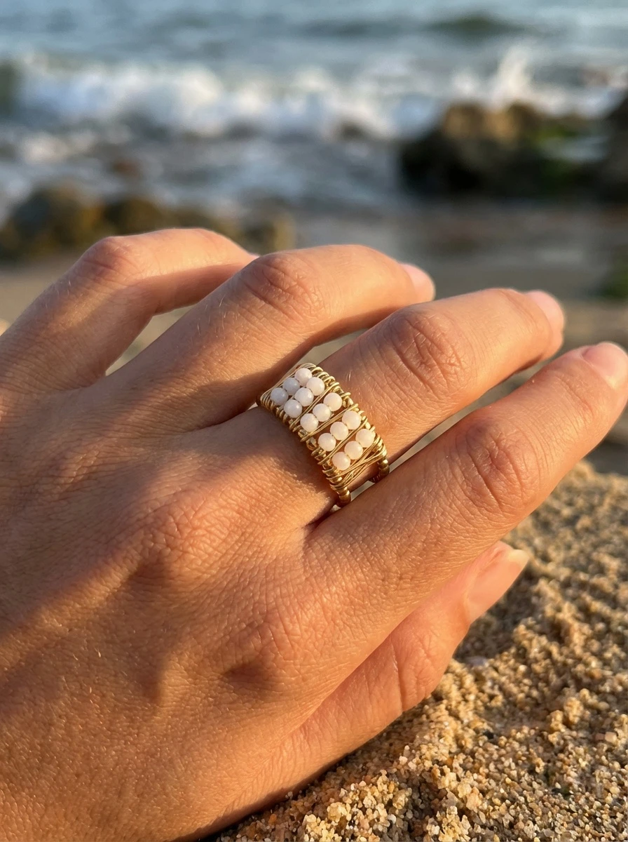 Bague en acier inoxydable ajustable 2