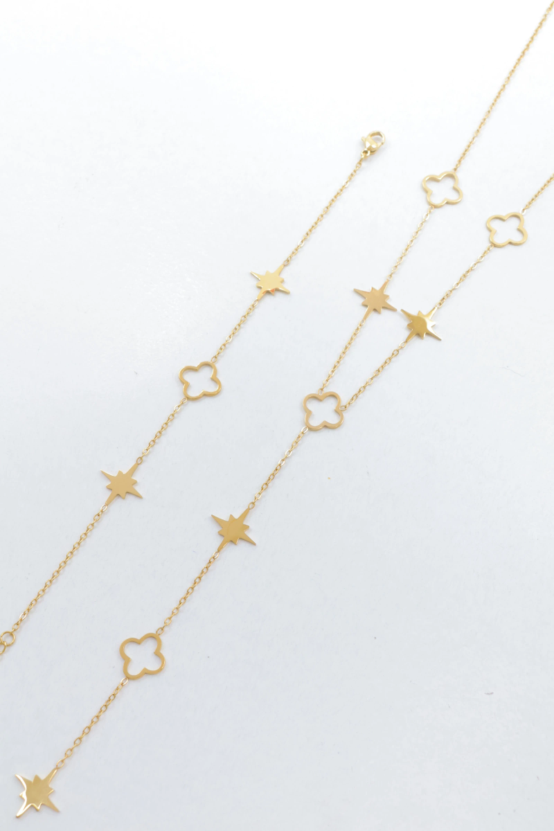 Stainless steel jewelry set 2