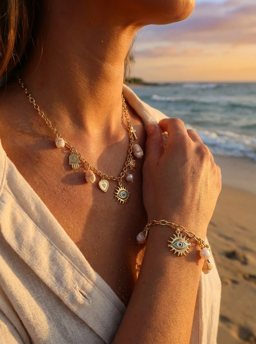 Parure de bijoux en acier inoxydable 2