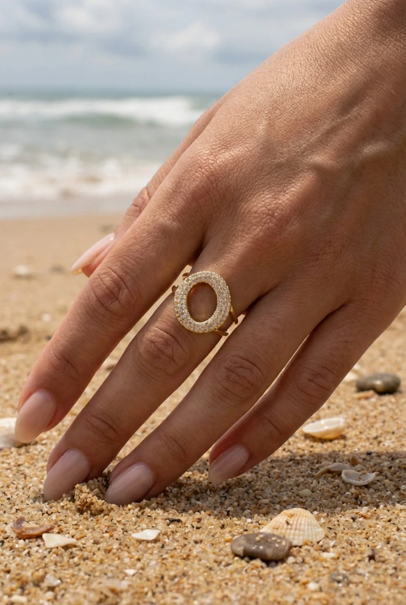Adjustable stainless steel ring 2