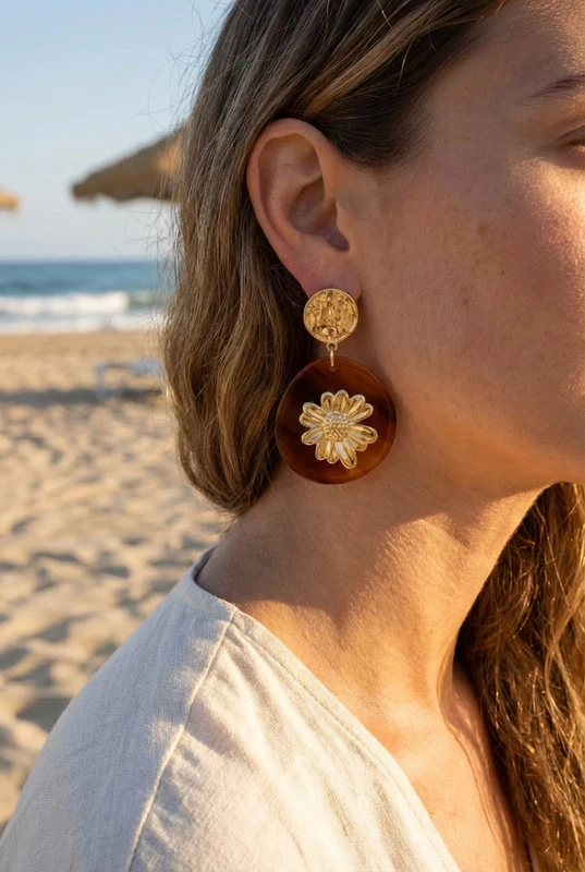 Boucles d'oreilles en acier inoxydable 2