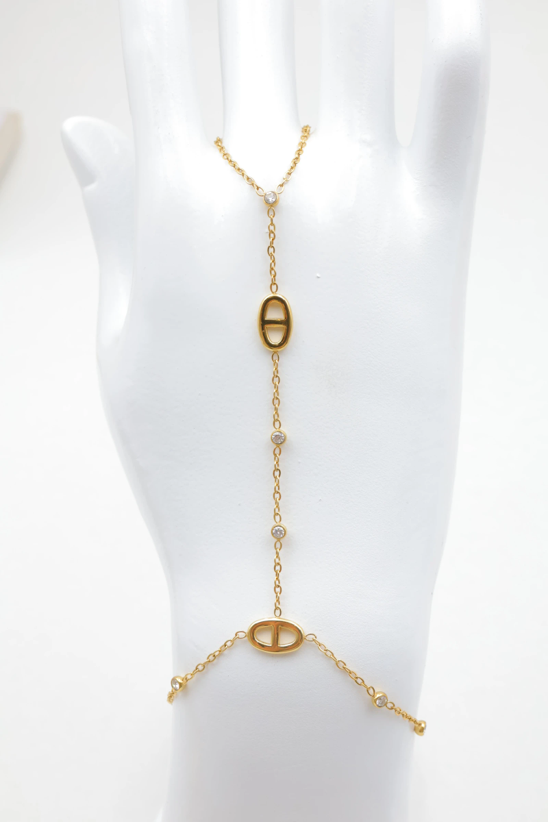 Bracelet de main en acier inoxydable 2