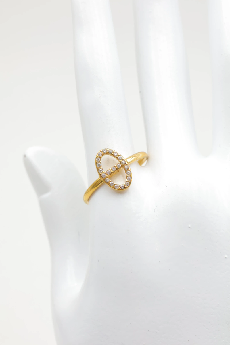 Bague ajustable en acier inoxydable 2