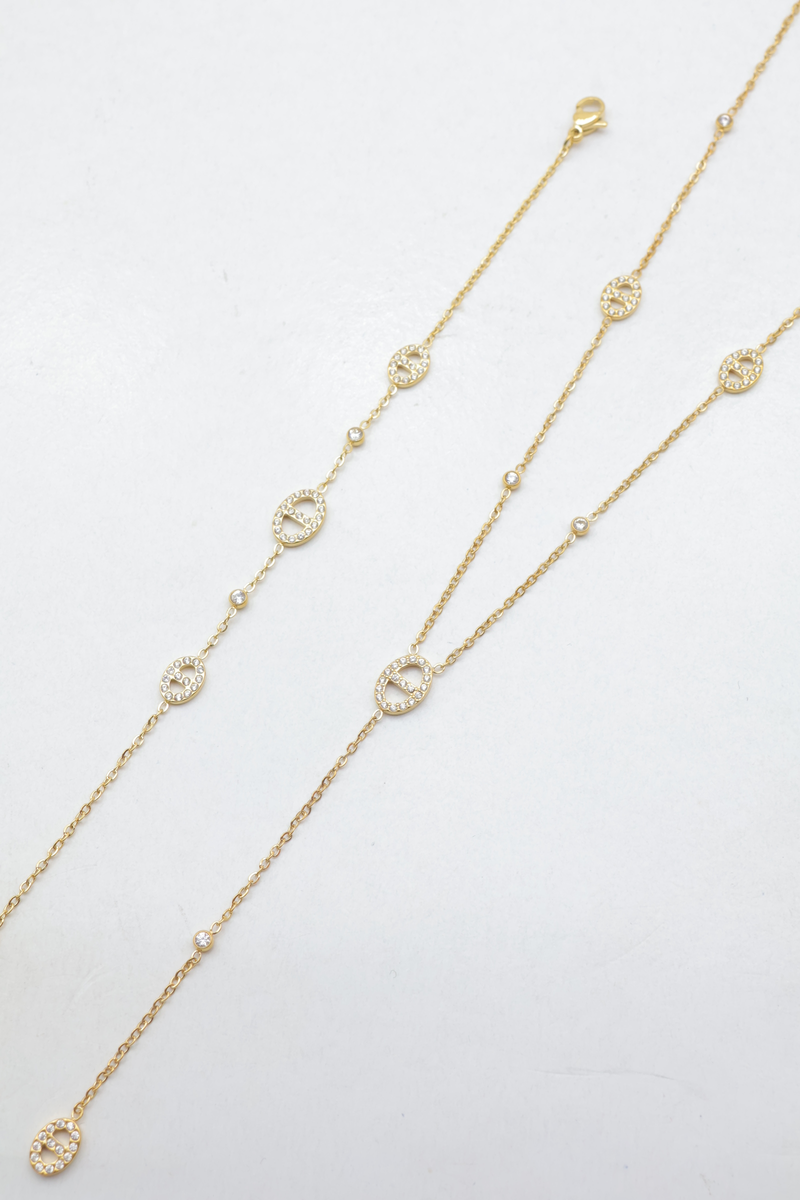 Parure de bijoux en acier inoxydable 2