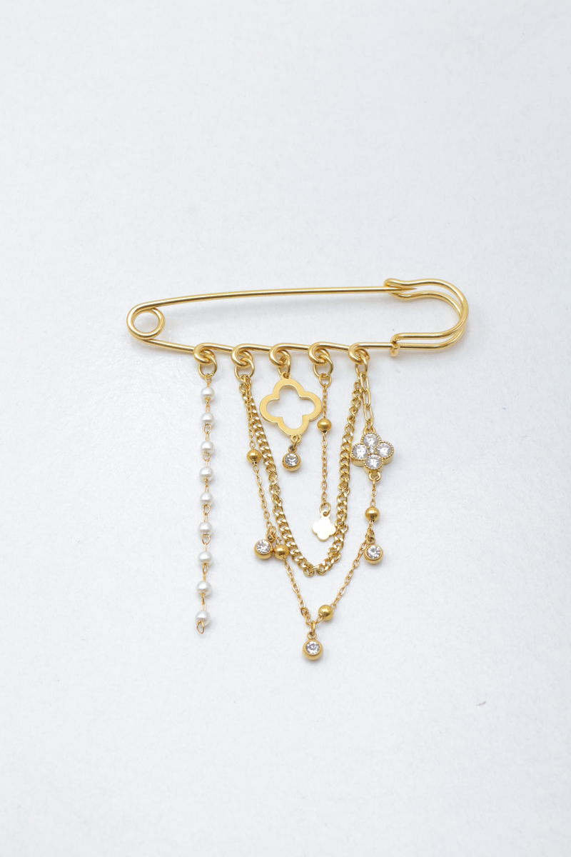 Broche en acier inoxydable 2