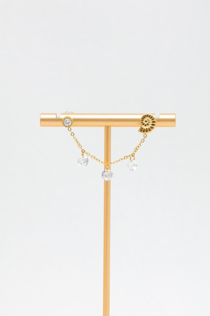 Boucles d'oreilles en acier inoxydable 2