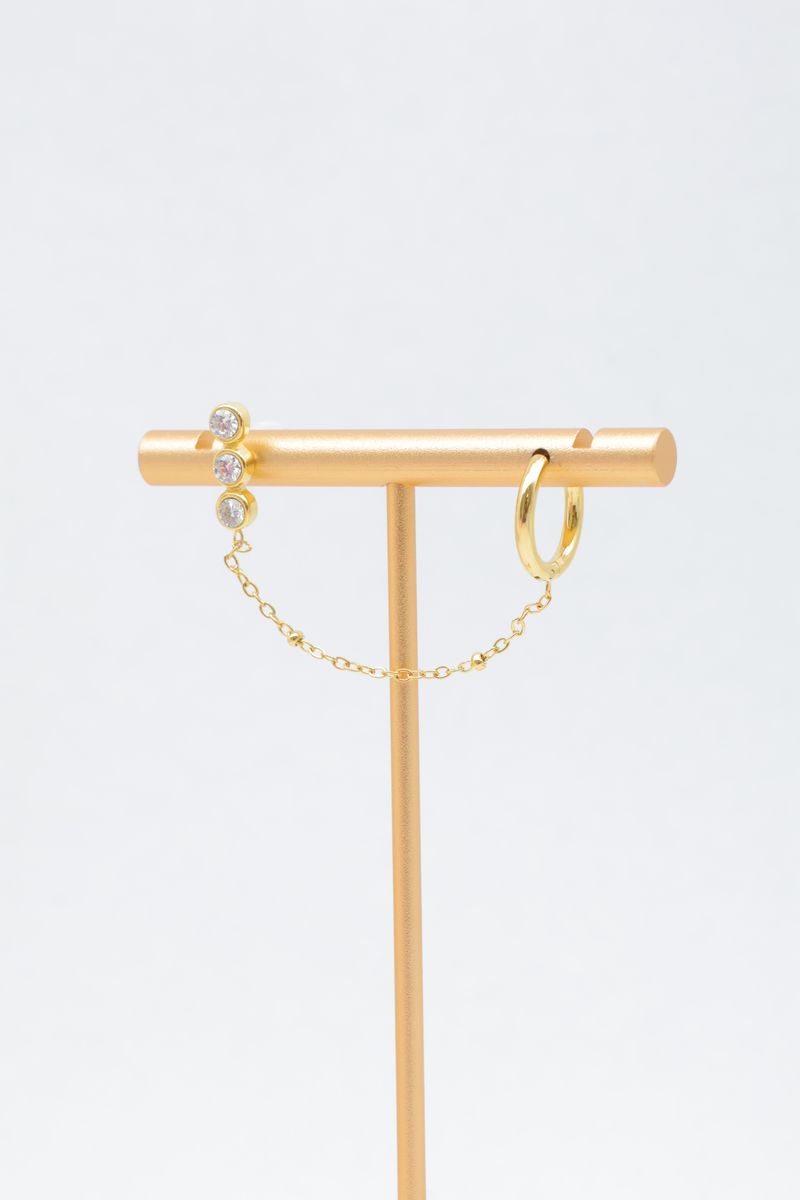 Stainless steel earrings 2