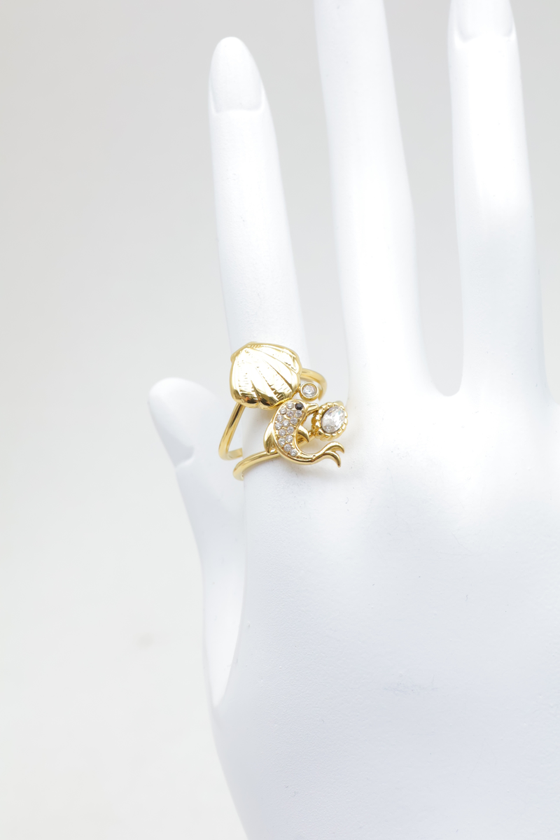 Bague en acier inoxydable 2