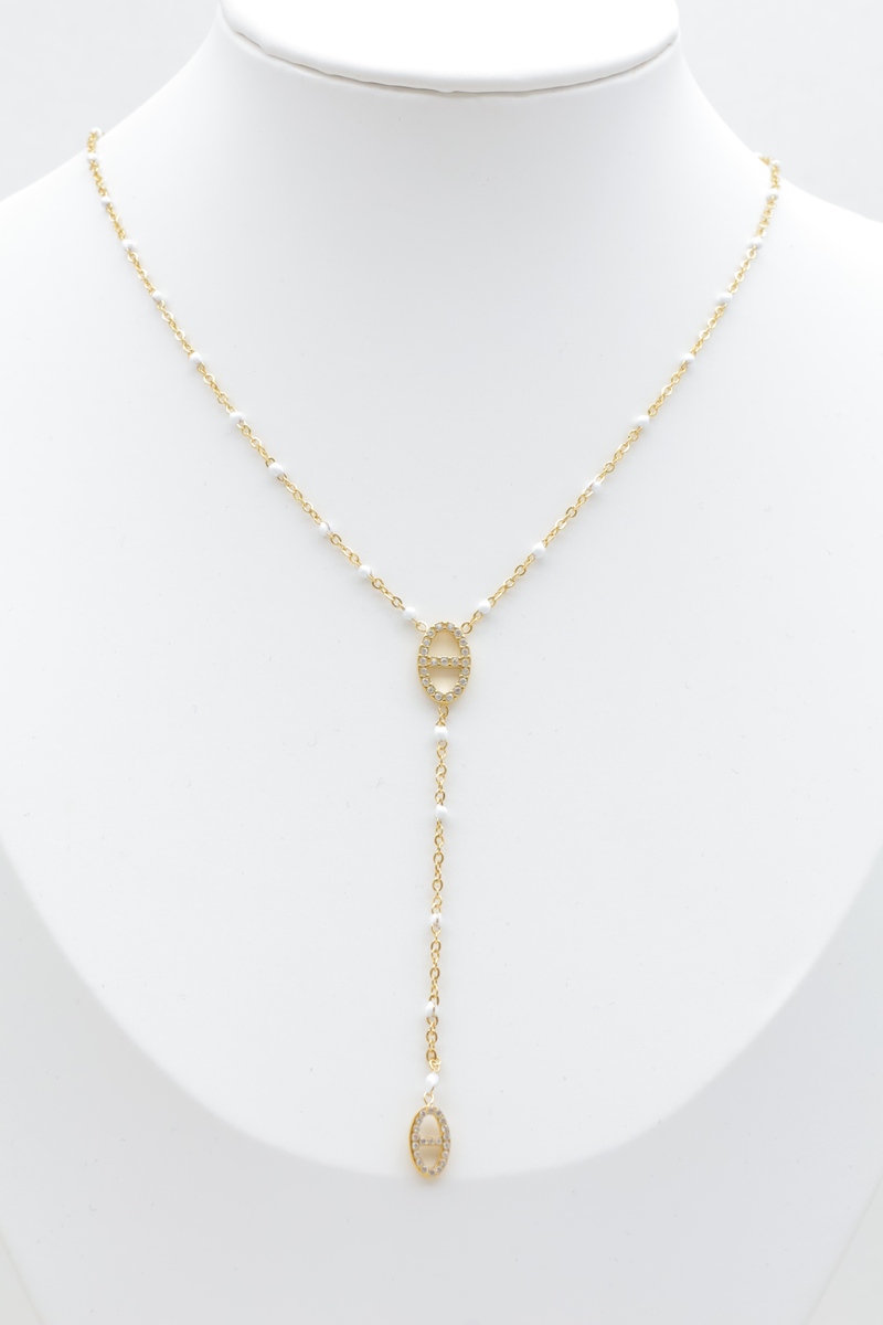 Collier Y en acier inoxydable