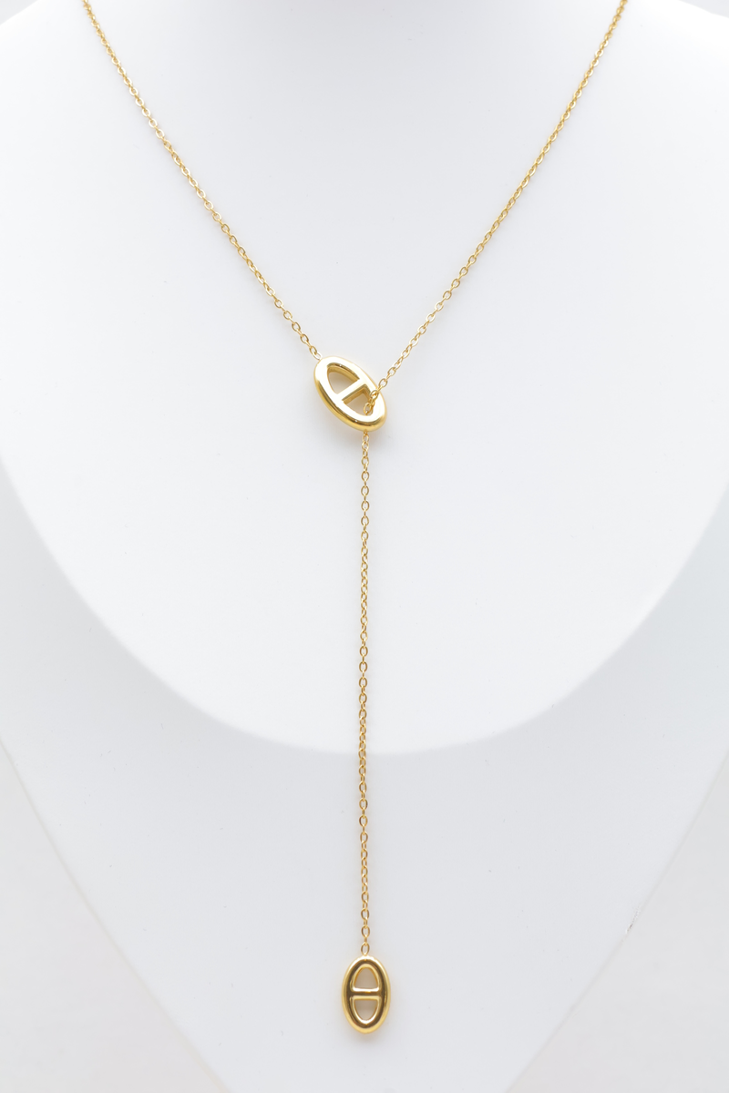 Collier Y en acier inoxydable