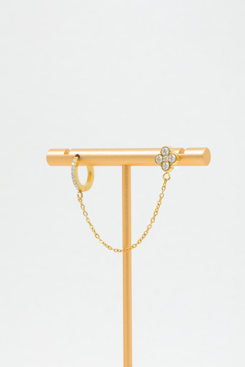 Boucles d'oreilles en acier inoxydable 2