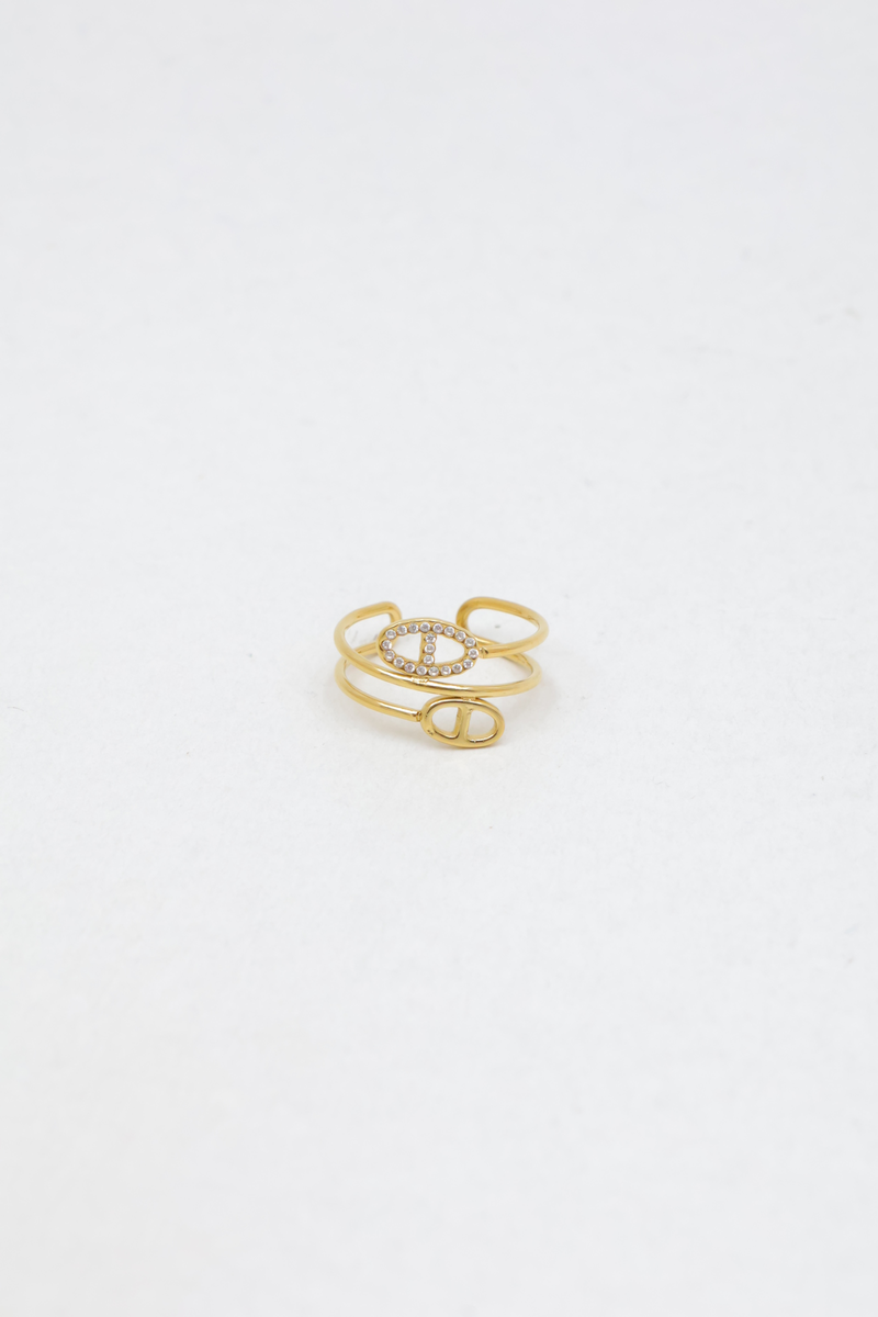 Bague en acier inoxydable