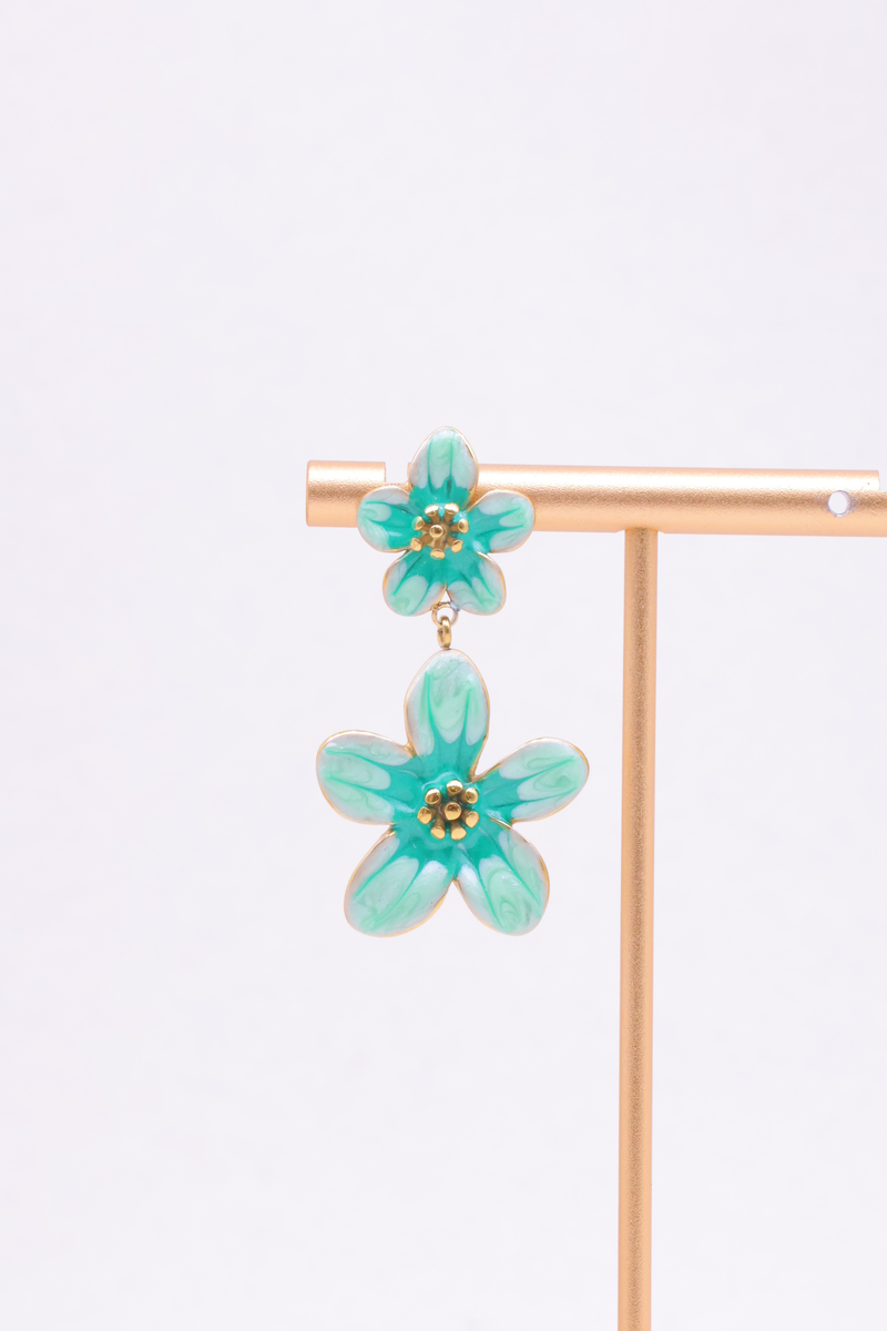 Boucles d'oreilles en acier inoxydable