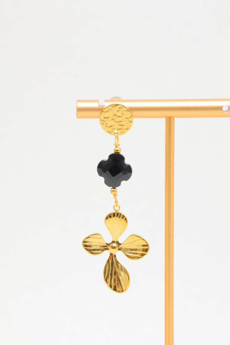 Boucles d'oreilles en acier inoxydable