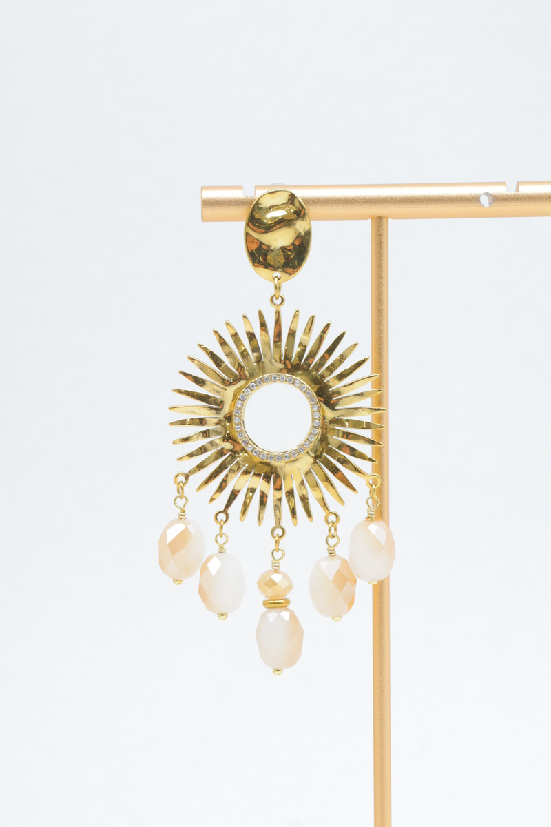 Boucles d'oreilles en acier inoxydable