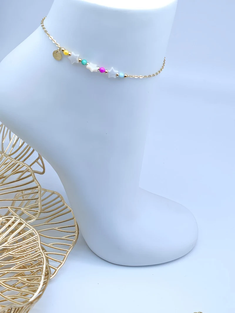Chaîne de cheville étoiles 2