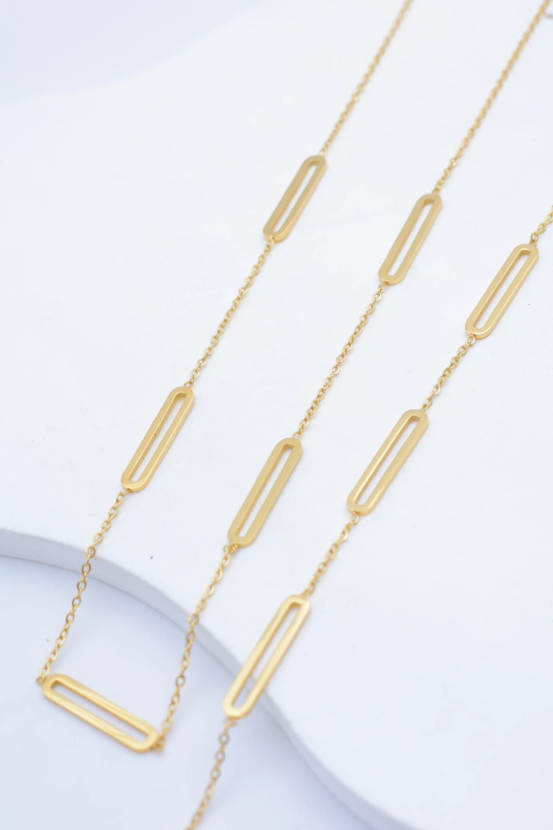 Parure de bijoux en acier inoxydable 3