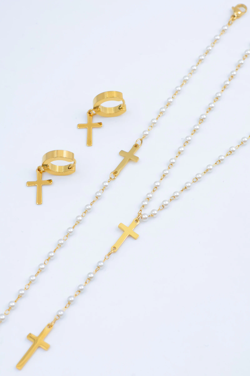 Parure de bijoux en acier inoxydable 2