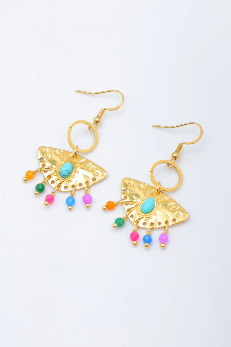 Boucles d'oreilles en acier inoxydable 2