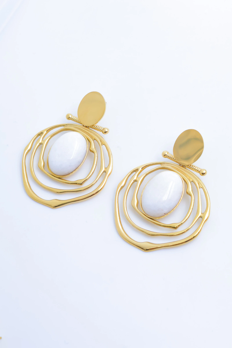 Boucles d'oreilles en acier inoxydable 2