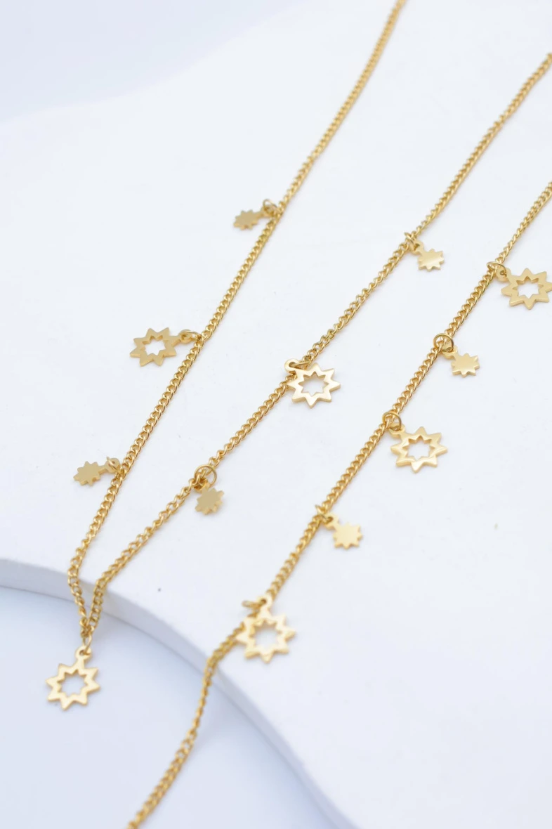 Parure de bijoux en acier inoxydable 3
