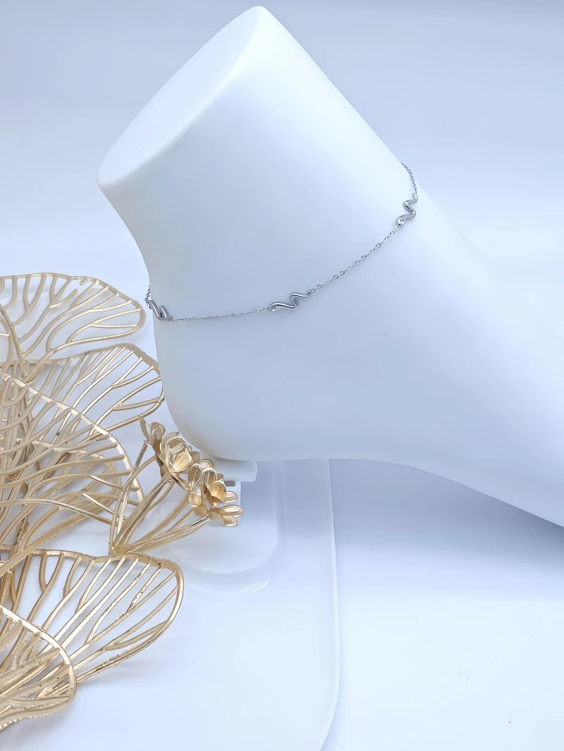 Stainless steel anklet 2