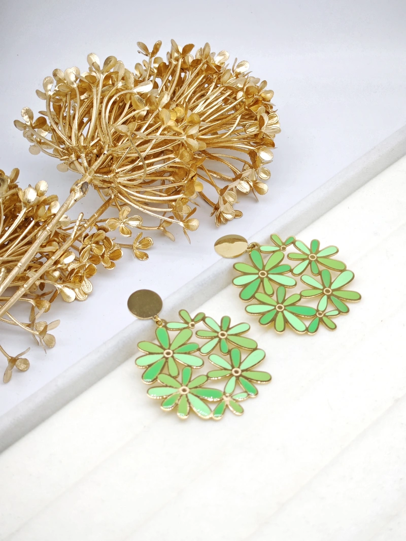 Boucles d'oreilles en acier inoxydable 2