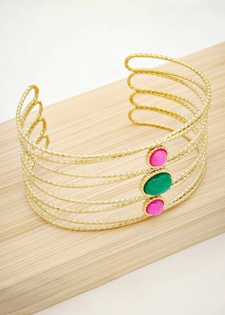 Stainless steel bangle bracelet 2