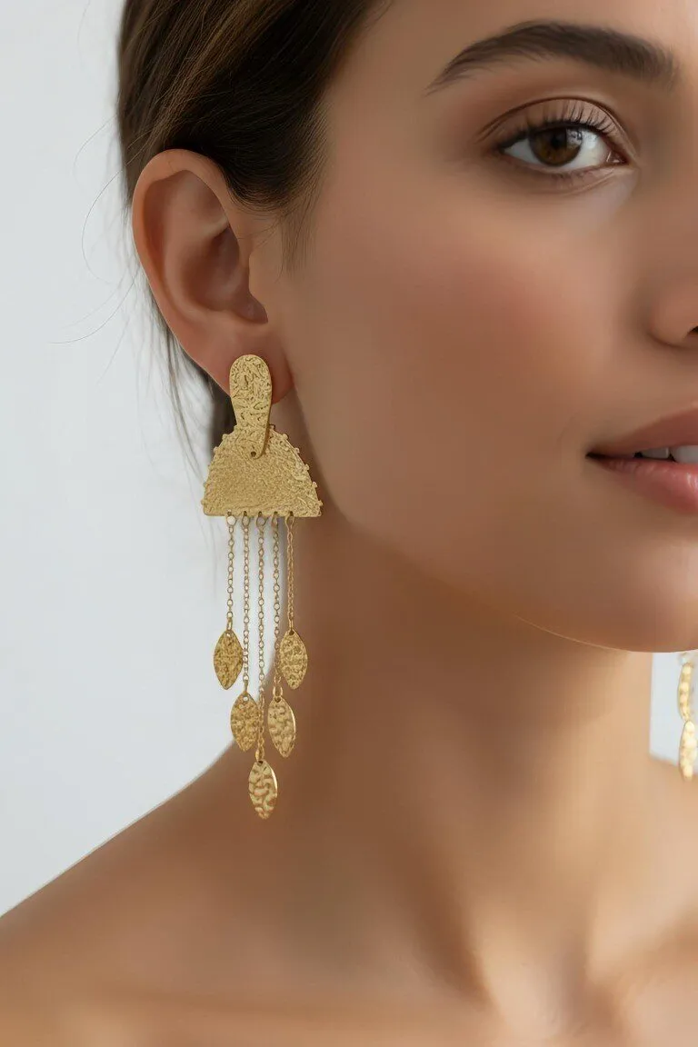 Boucles d'oreilles en acier inoxydable 2