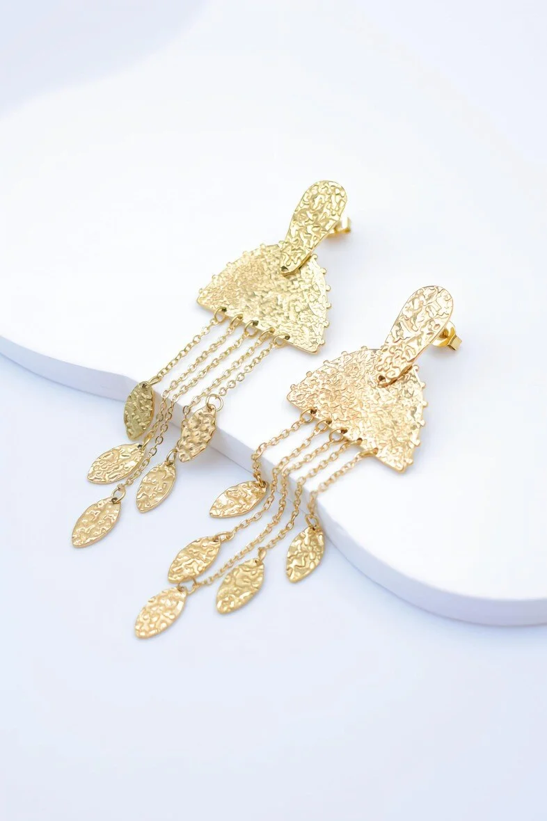 Boucles d'oreilles en acier inoxydable 4