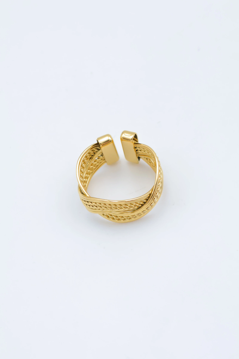 Bague en acier inoxydable ajustable 2