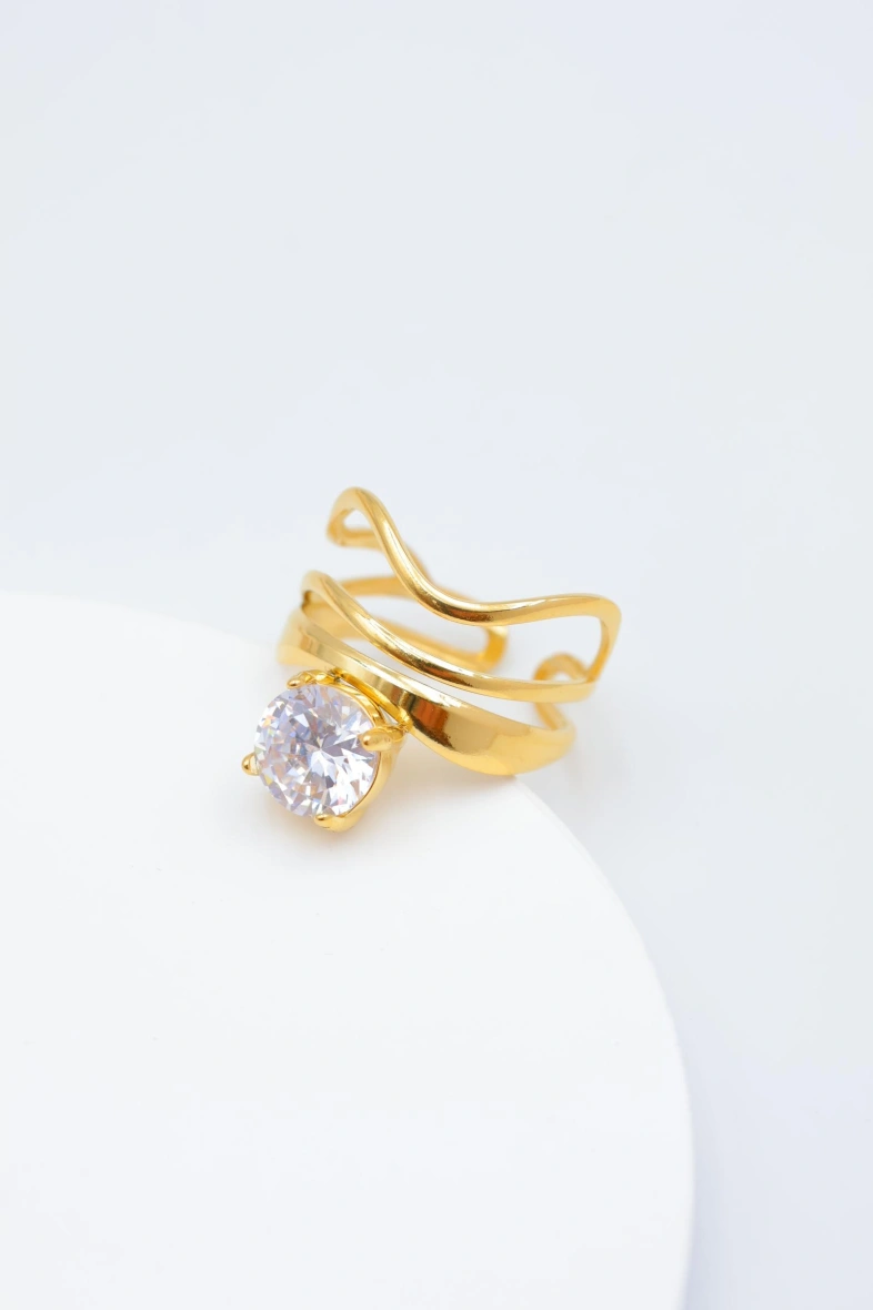 Adjustable stainless steel ring 2