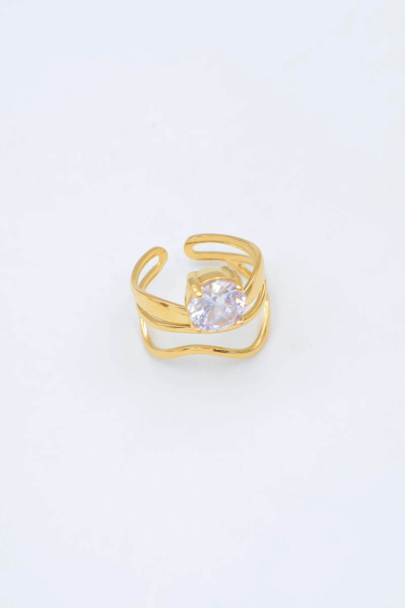 Adjustable stainless steel ring 3