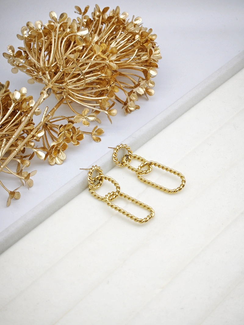 Stainless steel earrings 2