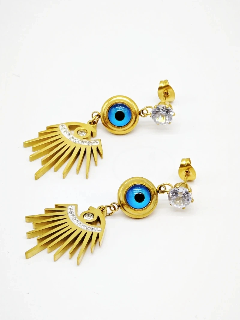 Stainless steel earrings 2