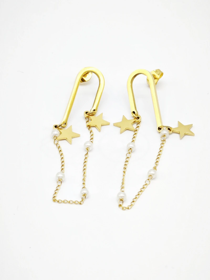Boucles d'oreilles en acier inoxydable 2