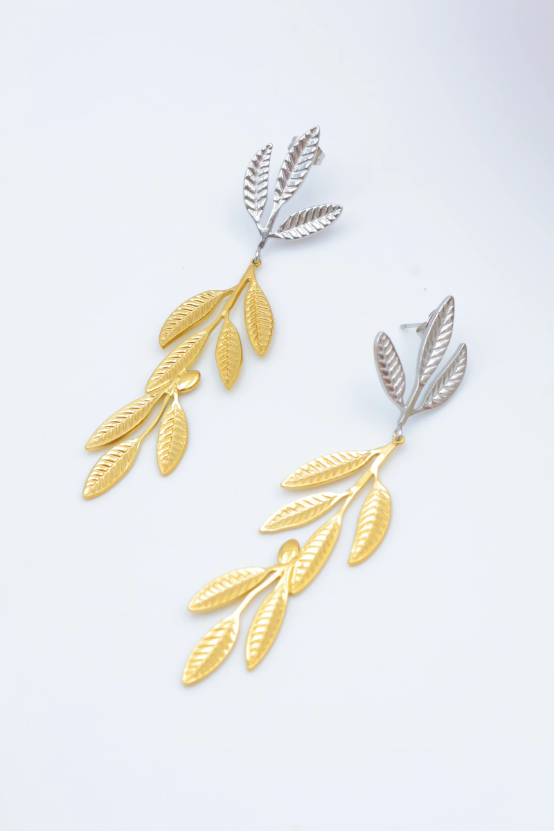 Boucles d'oreilles en acier inoxydable 2
