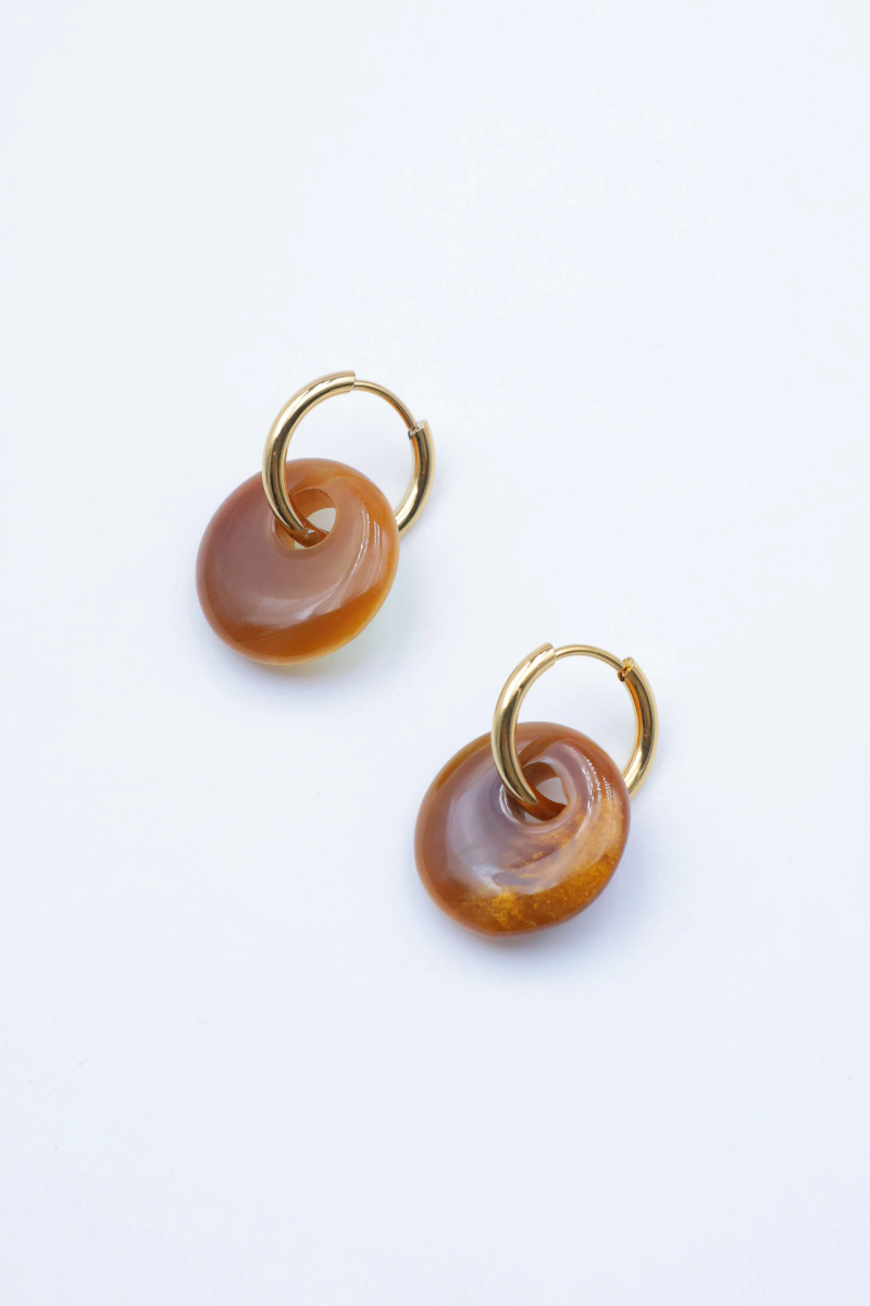 Boucles d'oreilles en acier inoxydable 2