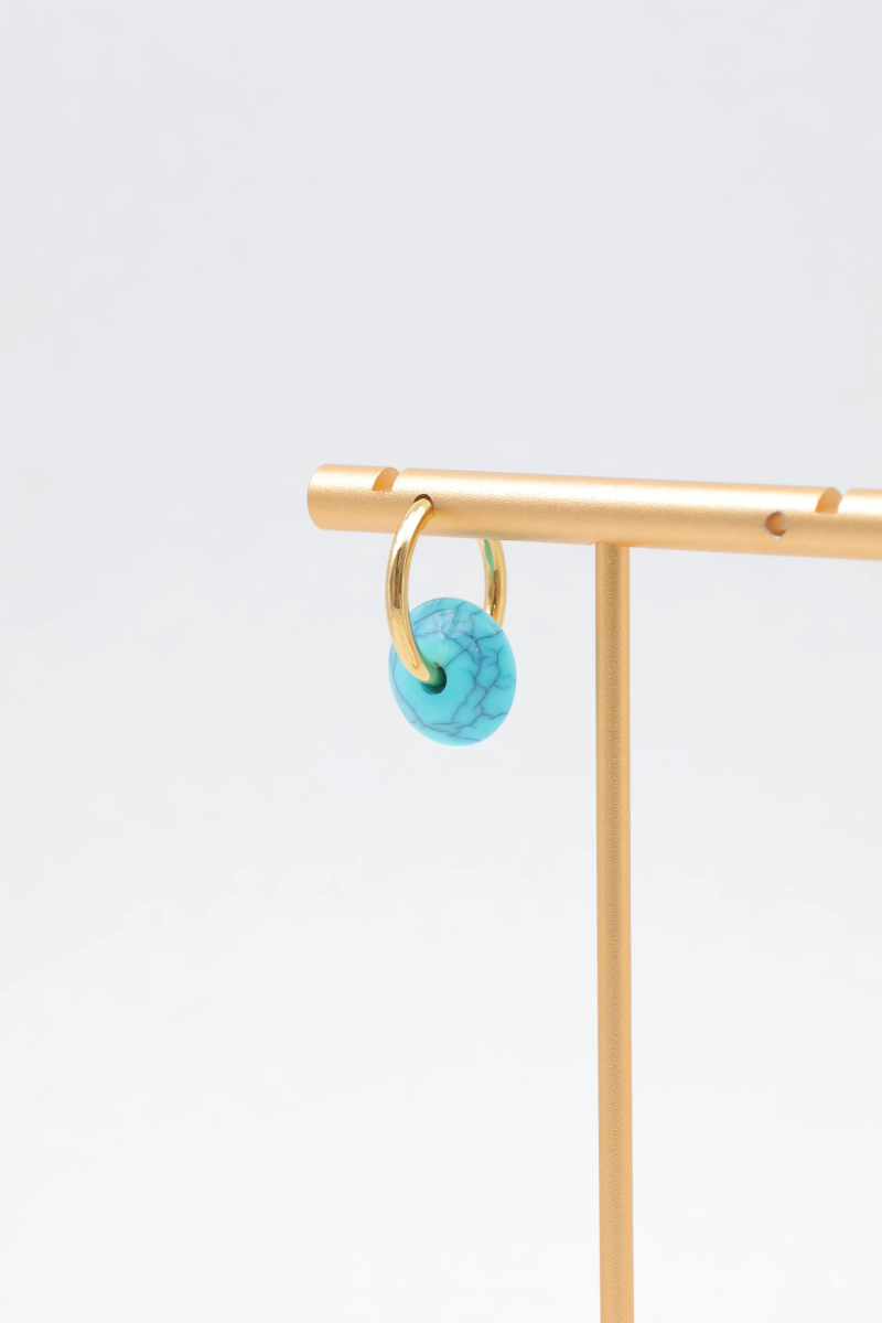 Boucles d'oreilles en acier inoxydable 2