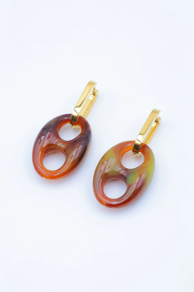 Boucles d'oreilles en acier inoxydable 2