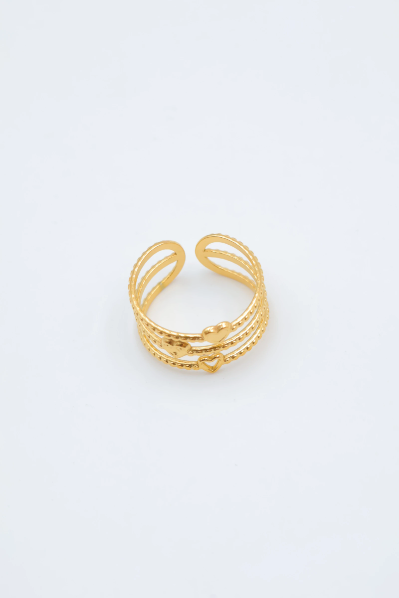 Bague en acier inoxydable ajustable 2