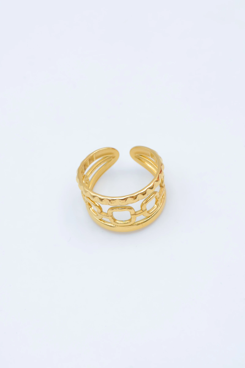 Bague en acier inoxydable ajustable 2