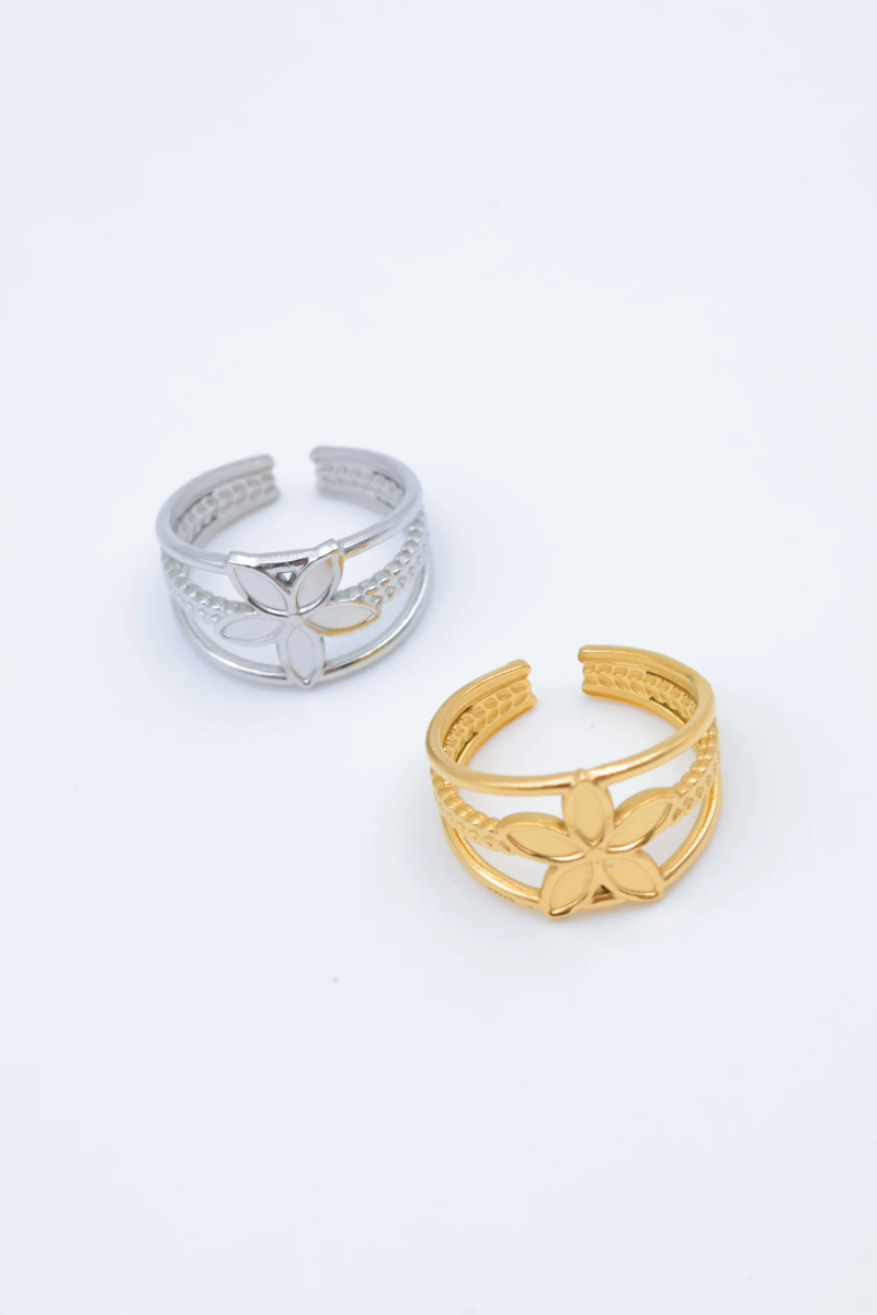 Adjustable stainless steel ring 2